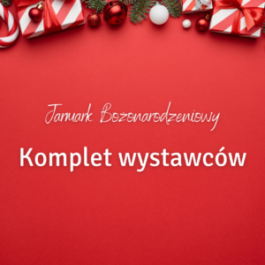 Komplet wystawców na Jarmark Bożonarodzeniowy 2024