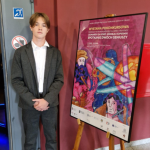 Nagroda w konkursie „Leonardo da Vinci, Mikołaj Kopernik – spotkanie dwóch geniuszy”