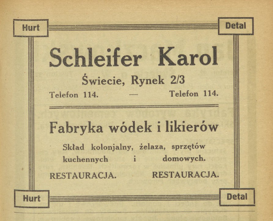Karol Schleifer_Fabryka_Skład, Księga Adresowa, s. 29.