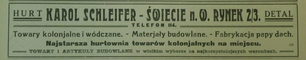 K. Schleifer_Głos Świecki_1931