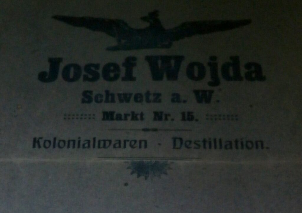 Wojda Josef - Schwetz a.W., Markt nr 15